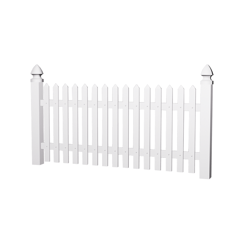 Had1 PVCフェイスマウントピケットフェンス