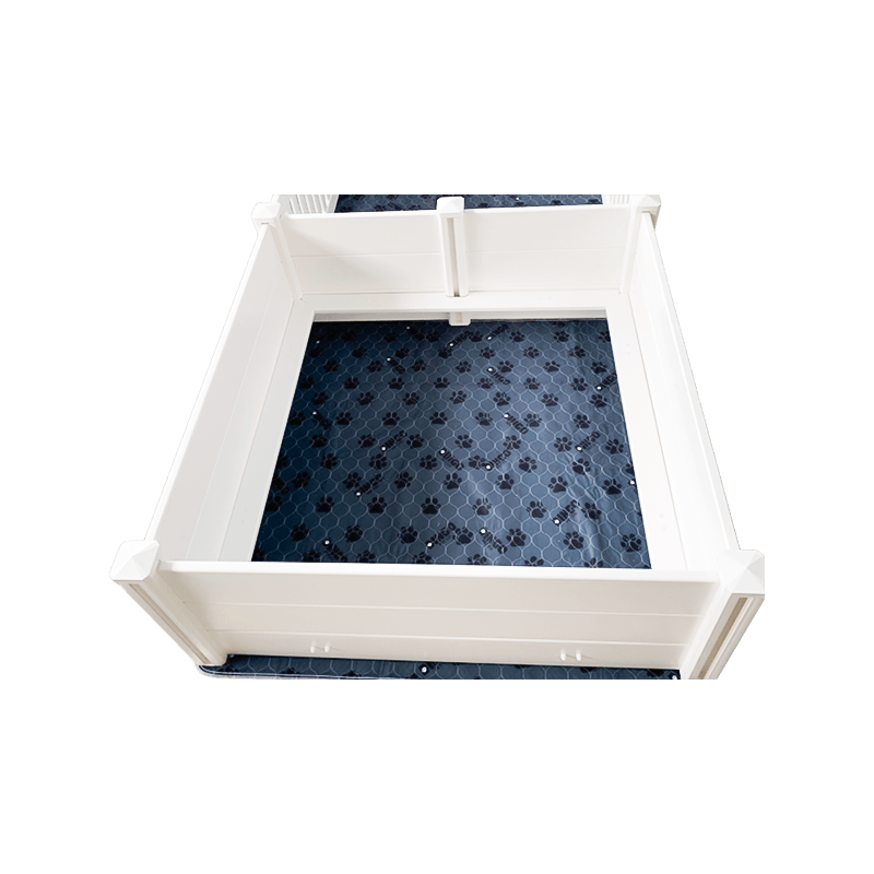 PVC WHELPING BOXは、正方形のレールを使用します